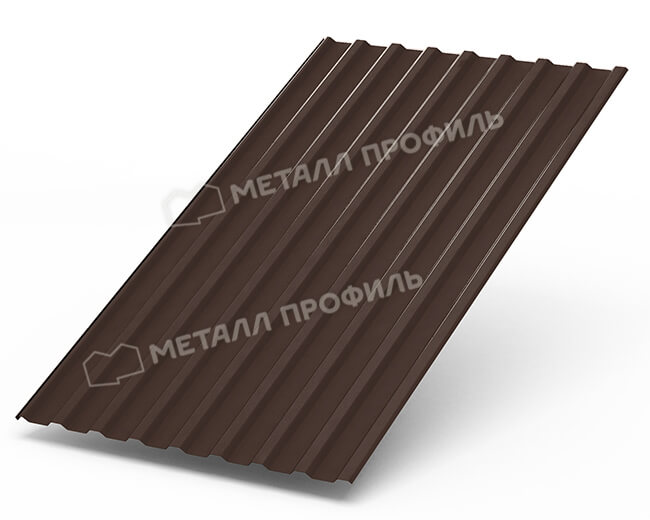 Профнастил МП20 х 1100 - A (PURETAN-20-8017-0.5) в Красногорске