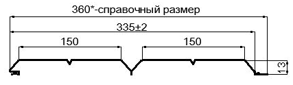 Фото: Сайдинг Lбрус-XL-Н-14х335 (ECOSTEEL-01-Сосна-0.5) в Красногорске