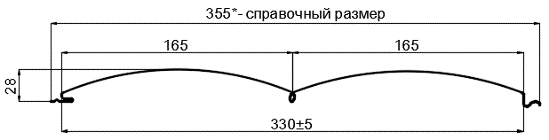 Фото: Сайдинг Woodstock-28х330 (ECOSTEEL_T-12-Золотой Орех-0.45) в Красногорске