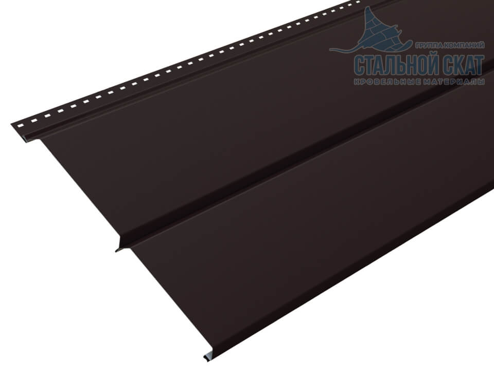 Фото: Сайдинг Lбрус-XL-14х335 (VALORI-20-DarkBrown-0.5) в Красногорске