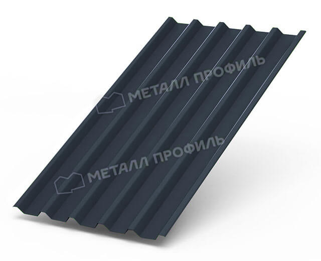 Фото: Профнастил С44 х 1000 - A NormanMP (ПЭ-01-7016-0.5) в Красногорске