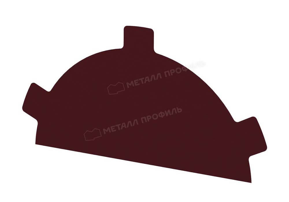Заглушка конька круглого простая (VikingMP E-20-3005-0.5)