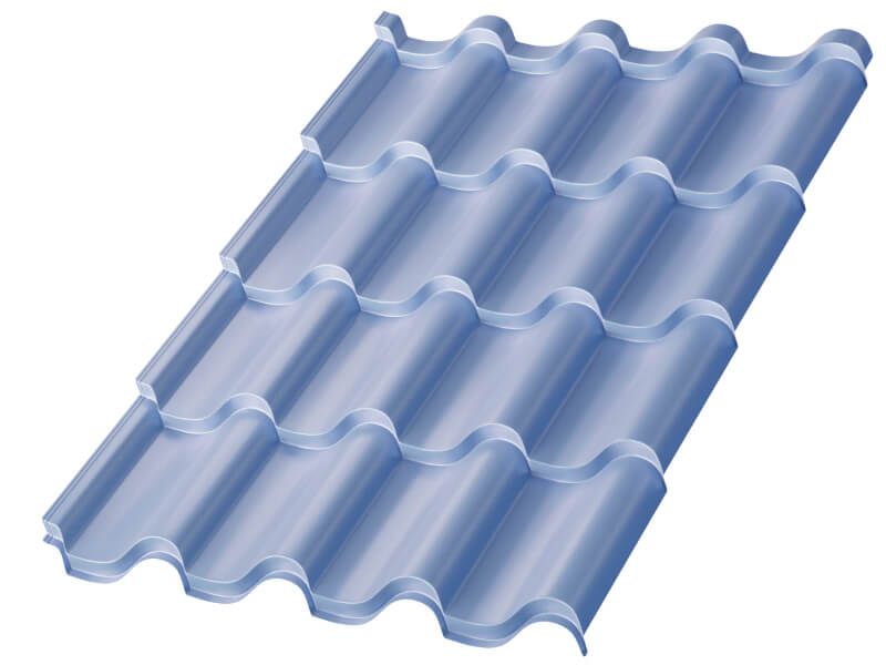Металлочерепица МП Монтерроса-XL (PURMAN-20-Galmei-0.5)